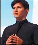 ?? Telegram boss Pavel Durov ?? DEFIANT: