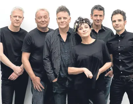  ??  ?? Deacon Blue are returning to MoFest next year after appearing there in 2009.