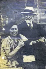  ??  ?? Abdülhak Hamid Tarhan with his third wife, Lucienne Sacar.