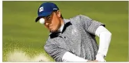  ??  ?? Jordan Spieth’s game is progressin­g, but the results are still a work in progress.