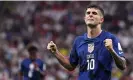  ?? Images/Getty Images ?? Christian Pulisic was pleased with the USA’s display. Photograph: Quality Sport