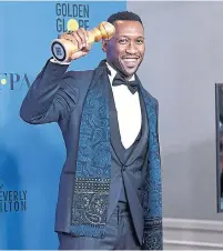  ?? KEVIN WINTER GETTY IMAGES ?? Mahershala Ali is likely to win Best Supporting actor for his role in Green Book.