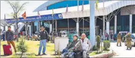  ?? SHUTTERSTO­CK ?? A view of the Srinagar airport, which CISF is auditing.