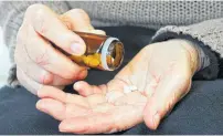  ?? Ocskay Mark / Tribune News Service ?? As concern grows about a national opioid epidemic, some seniors now find it harder to get medication­s they need.