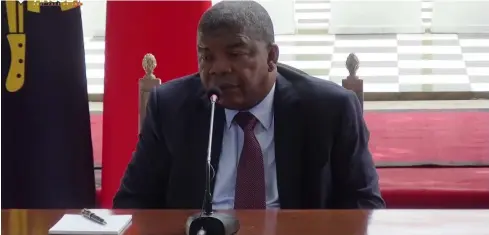  ??  ?? PRESIDENTE DE ANGOLA, JOÃO LOURENÇO