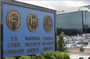  ?? PATRICK SEMANSKY — THE ASSOCIATED PRESS FILE ?? The National Security Agency campus in Fort Meade, Md. All fingers are pointing to Russia as author of the worst-ever hack of U.S. government agencies.