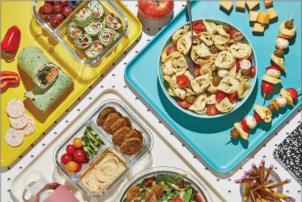  ?? (For The Washington Post/Tom McCorkle) ?? Five adaptable lunch recipes for kids heading back to school and parents, too.