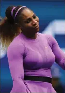  ??  ?? American tennis star Serena Williams