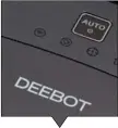  ??  ?? There’s not much you can tell the Deebot R98 to do with its single physical button.