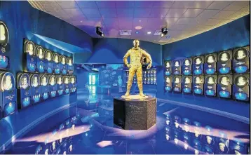  ?? Picture: kennedyspa­cecenter.com ?? RARE HONOUR Only 95 astronauts have been inducted into the US Astronaut Hall of Fame.