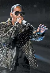  ?? FRANK MICELOTTA/INVISION ?? R. Kelly, seen at the 2013 BET Awards, is the target of a #MuteRKelly effort over his alleged sexual misconduct.