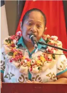  ?? Photo: Josefa Babitu ?? Permanent Secretary for Rural and Maritime Developmen­t, Salaseini Daunabuna.