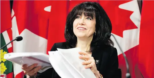  ?? THE CANADIAN PRESS / FRANK GUNN ?? Nine generators claimed up to $260 million in ineligible costs between 2006 and 2015, Ontario auditor general Bonnie Lysyk says, and about two-thirds of that has been paid back.