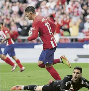  ?? FOTO: EFE ?? Morata se reencontró con el gol tras más de dos meses sin ver puerta