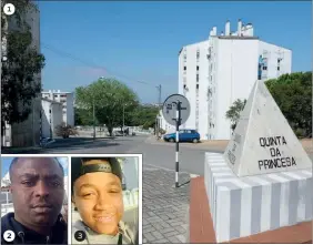  ??  ?? 1Crime ocorreu em agosto do ano passado na Quinta da Princesa 2J osé Teixeira foi condenado a 16 anos de prisão 3 Rúben Barreto tinha 18 anos