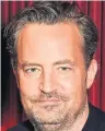  ??  ?? SURGERY Matthew Perry