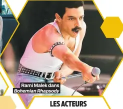  ??  ?? Rami Malek dans Bohemian Rhapsody