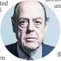  ??  ?? ANGER Sir Nicholas Soames blasted Trump