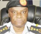  ??  ?? Controller-General, Federal Fire Service, Ibrahim Liman