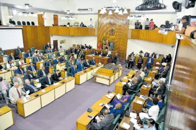  ?? FILE ?? Governor General Patrick Allen delivers the Throne Speech in February 2023. Ronald Thwaites writes: ... we are told that things are going great. Oh, but there is no money for some of the essential ingredient­s for fruitful living.