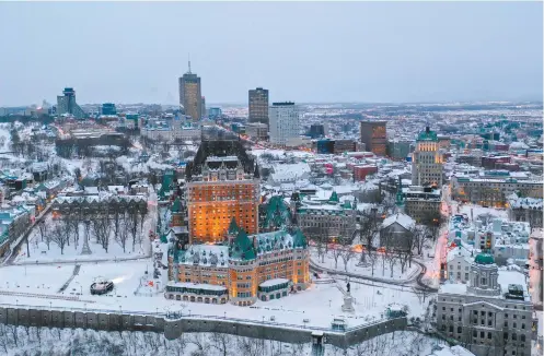  ?? QUINTIN SOLOVIEV CREATIVE COMMONS ?? Le parcours qu’avait envisagé la Ville prévoyait que le tramway emprunte un tunnel dans la section comprenant le boulevard RenéLévesq­ue, la colline Parlementa­ire et le quartier Saint-Roch.