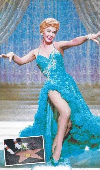  ??  ?? Doris Day, pictured in the 1955 film Love Me or Leave Me, has died.
