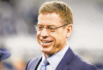  ?? MICHAEL AINSWORTH/APN FILE PHOTO ?? Thursday night football is here to stay, even if it's gone for the rest of 2018. Fox's presentati­on this year generally was strong and on target thanks to lead analyst Troy Aikman.