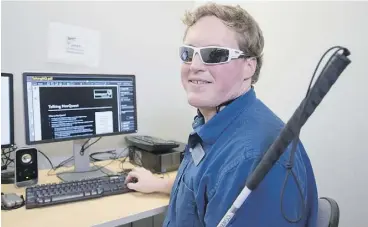  ?? JACKSON/ EDMONTON JOURNAL
RYAN ?? Lorne Webber says advances in technology continue to improve the lives of people with disabiliti­es.