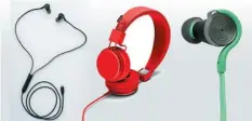  ?? TRIBUNE NEWS SERVICE ?? With ergonomic ear-tips, easy-to-attach accessory kit, as well as their good looks and soft feel, the new bunch of headphones produce good sounds to impress and share with friends.