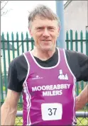  ?? ?? Larry O’Grady represente­d the club at the outdoor Junior, Senior and Masters Track And Field Competitio­n last Sunday in Templemore.