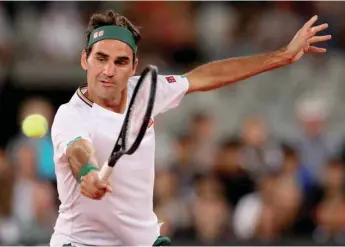  ?? (Reuters) ?? Swiss tennis legend Roger Federer’s haul over the past 12 months included $100mn from appearance­s fees and endorsemen­t deals plus $6.3mn in prize money.