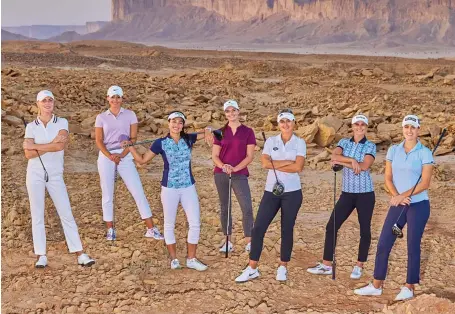  ?? Supplied ?? Saudi Arabia will hold its first-ever women’s profession­al golf tournament in March when the Saudi Ladies Championsh­ip tees off at Royal Greens Golf & Country Club.