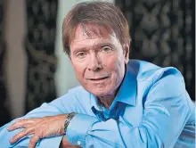  ?? ?? Sir Cliff Richard has enjoyed three Christmas No 1s.