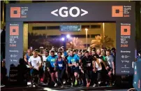  ?? Supplied photo ?? Dubai’s biggest businesses challenged each other on the specially designed course around the iconic Gate Building. —