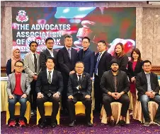Advocates Association S New Committee Vows To Uphold Foundation Laid By Past Excos Pressreader