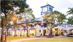  ??  ?? The Paseo Outlets at Greenfield City in Sta. Rosa, Laguna is a destinatio­n for bargain deals