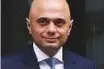  ??  ?? ■ Sajid Javid