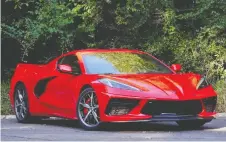  ?? DAVID BOOTH/DRIVING ?? The new Corvette is a fantastic piece of a machinery, but David Booth says it shouldn’t be car of the year.