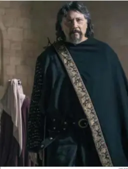  ?? AMAZON ?? Bardem como el Conde de León en la serie ‘El Cid’.