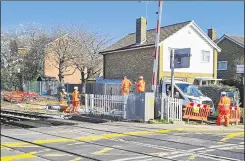  ?? ?? Constructi­on is already underway next to the St Stephen’s crossing in Canterbury