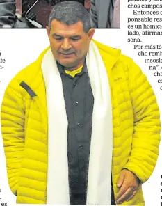  ??  ?? OPOSITOR. El diputado salteño Olmedo, uno de los más enconados enemigos de la legalizaci­ón de la interrupci­ón del embarazo.