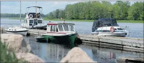  ?? — THE CANADIAN PRESS FILES ?? Gagetown, N.B., is nestled along the banks of the St. John River and attracts boaters and hikers of all ages.