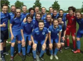  ?? FOTO LUC VERBRUGGEN ?? Genk Ladies B slaagde er net niet in het seizoen af te sluiten met het maximum van de punten.