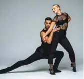  ?? TODD ROSENBERG ?? Fernando Rodriguez and Katie Rafferty of Giordano Dance Chicago.
