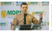  ?? DAVID SANTIAGO/MIAMI HERALD 2020 ?? Miami-Dade Police Director Alfredo “Freddy” Ramirez.