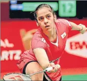  ??  ?? Saina Nehwal struggled with a knee injury.