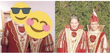  ?? FOTO: HKV ?? Nur das Kinderprin­zenpaar ist bereits bekannt: Prinz Noel I van Hagen und Prinzessin Mia I Hermais