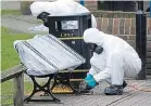  ??  ?? FALLOUT: Cleaning up after Skripal