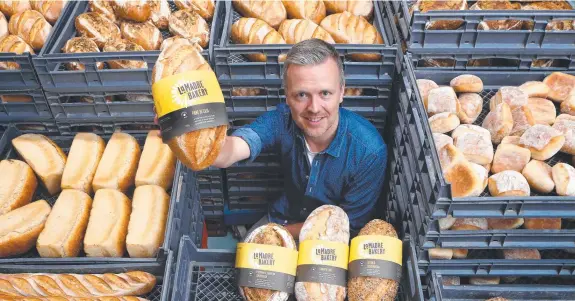  ?? Picture: GLENN FERGUSON ?? ON A ROLL: Le Madre Bakery’s Tez Kemp says the South Geelong wholesale bakery is positioned to grow.