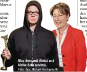  ?? Foto: dpa, Michael Hochgemuth ?? Nico Semsrott (links) und Ulrike Bahr (rechts).